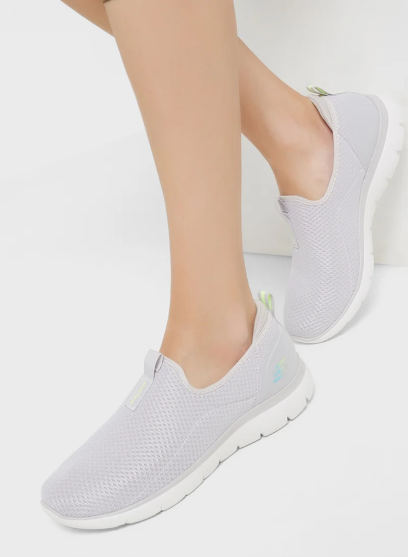 SKECHERS light gray SUMMITS for Women | Best Price UAE