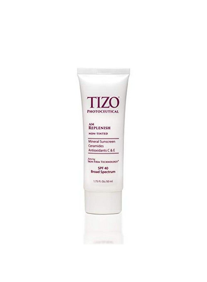 Tizo Photoceuticals Am Replenish Nontinted Facial Mineral Sunscreen Spf 40 1.75 Oz - Image 2