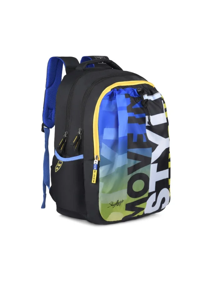 Skybags SKYBAGS SQUAD NXT Unisex Black Backpack 38 Ltr. - SK BPSQNX05BLK
