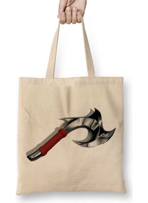 Baskı Dükkanı Print Shop Dota 2 Pudge Hook Tote Bag Long Handle 