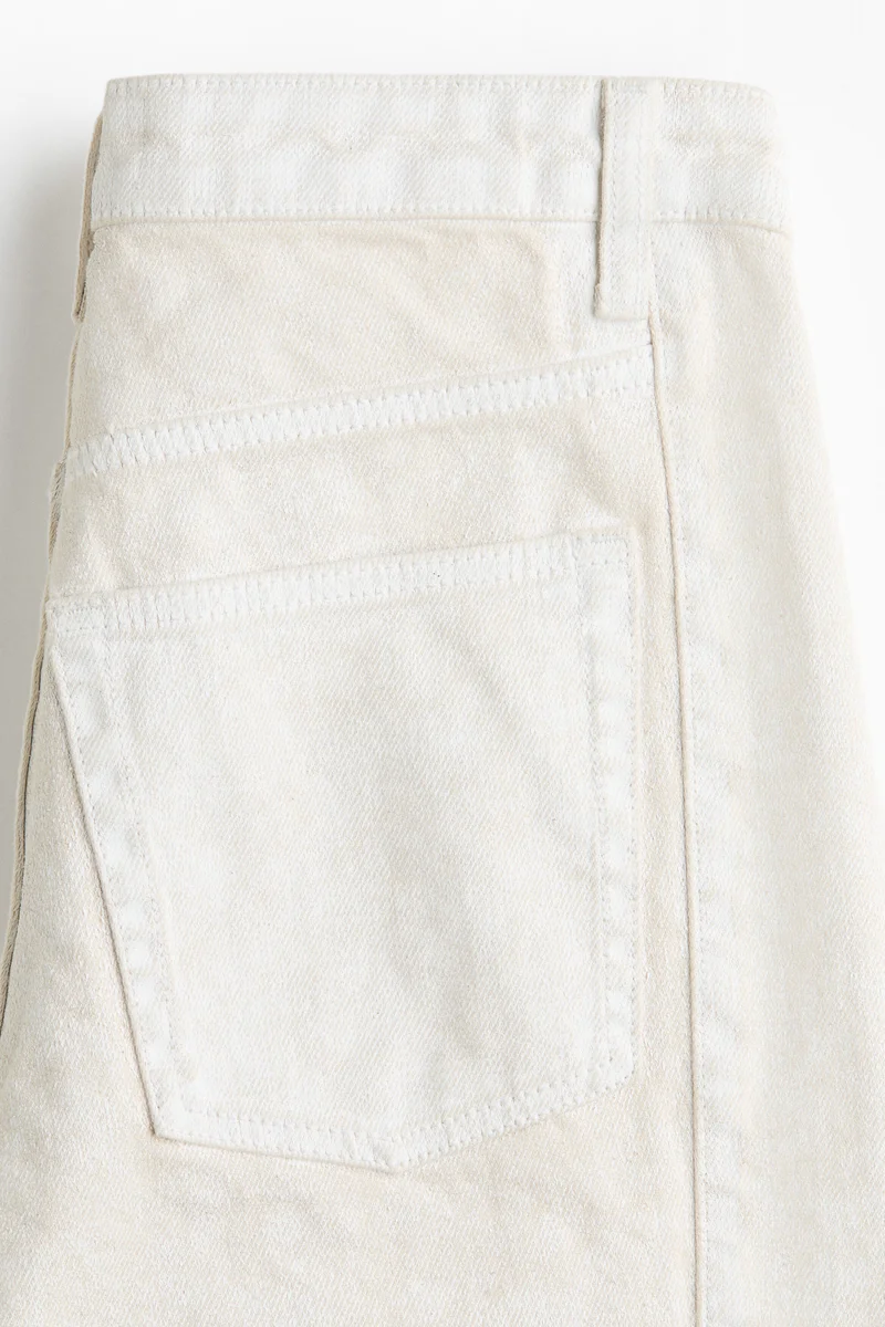 H&M  Coated straight trousers for Women | Best Price UAE