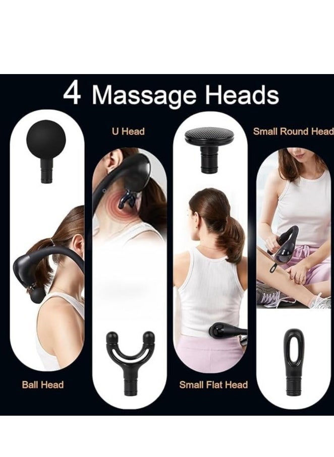 PENG GENERAL Massage Gun with Extended Handle Revolutionary U-Shaped Back Massager for Pain Relief Deep Tissue Body Massager  - Image 2