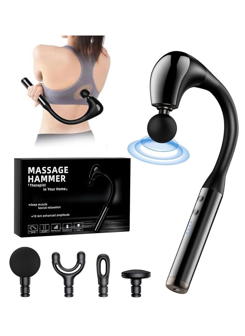 PENG GENERAL Massage Gun with Extended Handle Revolutionary U-Shaped Back Massager for Pain Relief Deep Tissue Body Massager  - Image 1