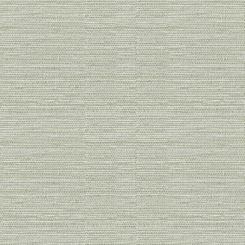 Simon&Siff Green Textured Grasscloth Peel and Stick Wallpaper 17.7"x118" Neutral Faux Grassweave Wallpaper Waterproof Self Adhesive Removable Wallpaper Mural for Home Decor Bedroom Kitchen Cabinet - Image 1
