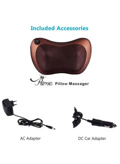 Prime by javaudan Prime Multifunction Massage Pillow with 8 Massager Heads Heater Neck Shoulder Body Electric Massager Home, Office, Car, Bed Use  - Image 5