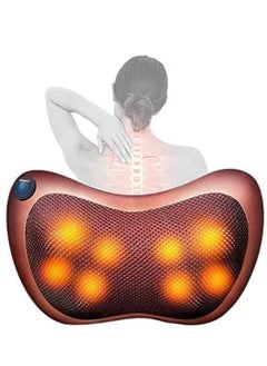 Prime by javaudan Prime Multifunction Massage Pillow with 8 Massager Heads Heater Neck Shoulder Body Electric Massager Home, Office, Car, Bed Use  - Image 1