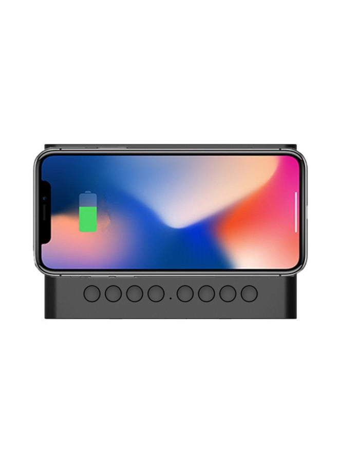 AEC Bluetooth Speaker New Wireless Charging Clock Led Alarm Clock Audio Popular New Wireless Charging Bluetooth Audio - Image 2