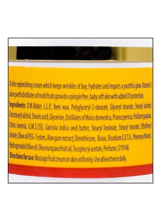Sunny Fruit Cream With Extracts Of Apple Peach Guava Orange ; Hydrates & Imparts Youthful Glow ; Vitamin E Along With Fruit Extracts Provide Baby Soft Skin ; For All Skin Type 100Gm  - Image 3