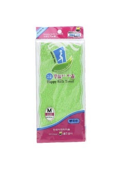 GOLDSANGSA Goldsangsa, Happy Bath Towel, Medium, Green, 1 Count  - Image 1
