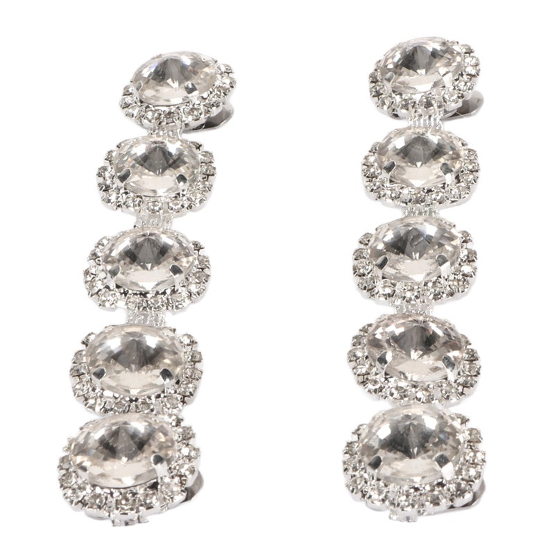 Rhinestone Shoe Clips: Premium Sparkle Crystal Design - Versatile Diy Shoe Decoration for Women Wedding, Party & Daily Accessory Use - Image 4