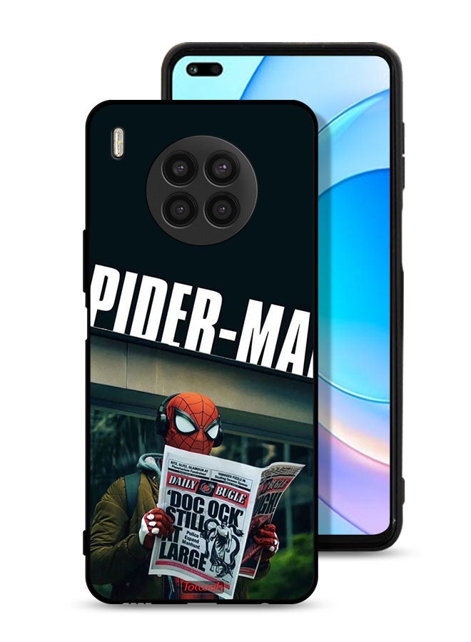 Tolwak Honor 50 Lite Protective Case Cover Spiderman Reading Newspaper - Image 1