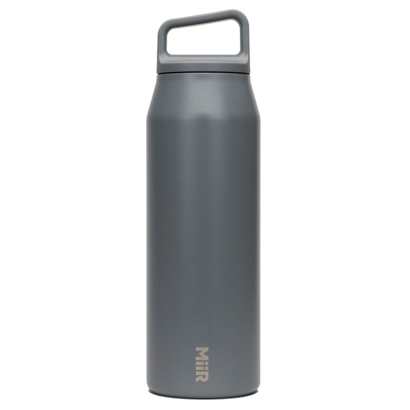 MiiR Wide Mouth Water Bottle  32oz Insulated Water Bottle in Stainless Steel with Double Wall Vacuum Insulation Leakproof Design Keeps Drinks Hot or Cold