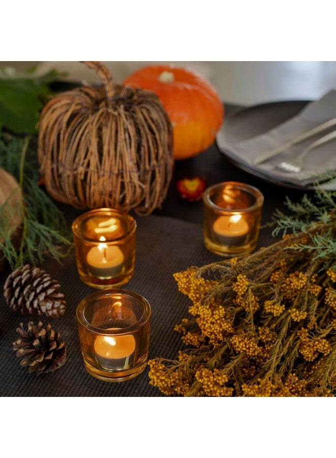 Bluecorn Beeswax Bluecorn 100% Pure Beeswax Tealight Candles in Metal Cups | Natural Beeswax Candles, Handcrafted in Colorado | Long Burn (4-5 Hours) | Soy, Paraffin, & Fragrance Free, Bulk 24-Pack  - Image 4