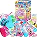 FUN KIDZ 11 Squishy Cupcake Glue Slime Kit for Girls Ages 812 FunKidz Fluffy Slime Making Kits 23 Pieces Supplies to Make Sweet Butter Soft Slime Gifts for Kids Party Creative Toys - Image 2