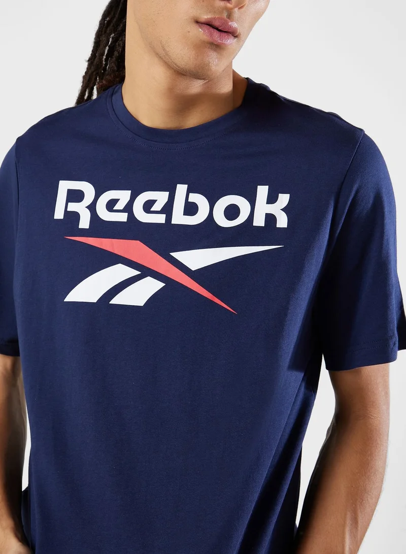 Reebok Identity Stacked Logo T-Shirt