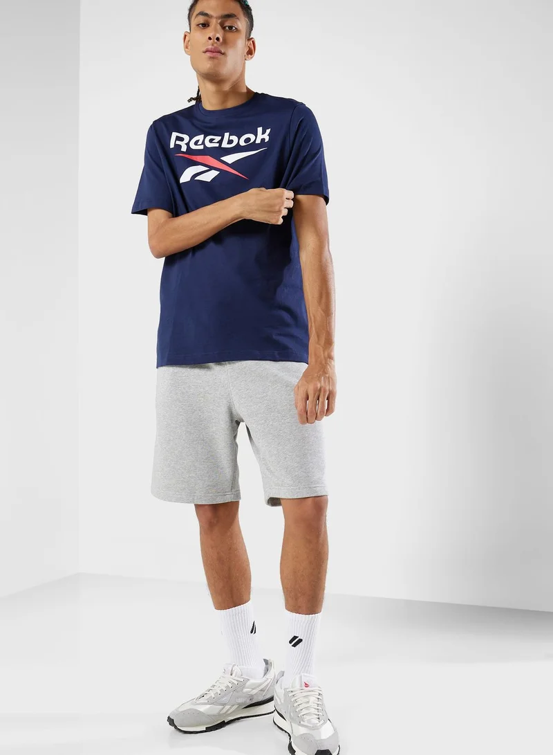 Reebok Identity Stacked Logo T-Shirt