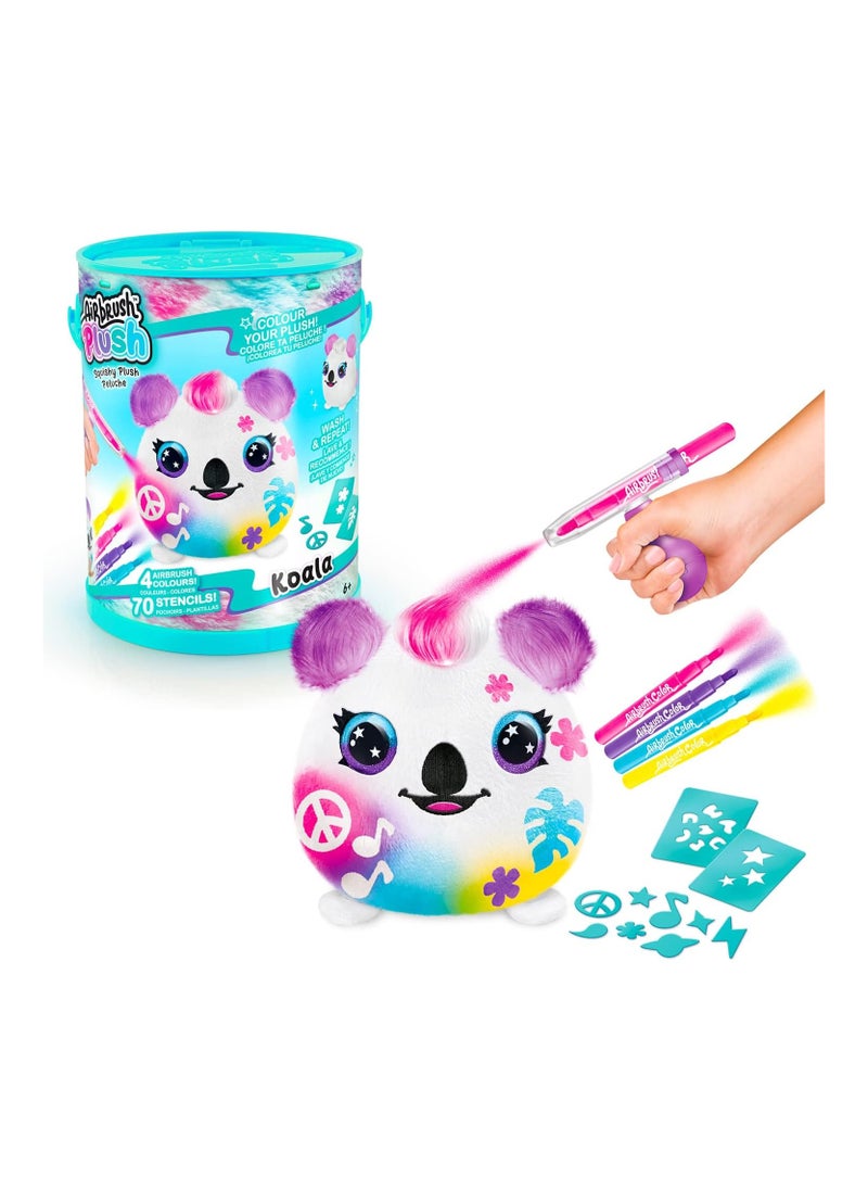 Airbrush Plush Airbrush Plush - Squish Pals Paint Can - 1 Piece Only, Assorted/Styles May Vary  - Image 2