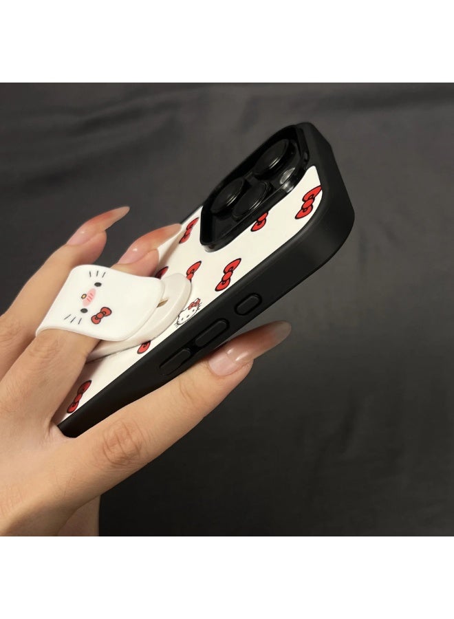 NIBEMINENT Bowknot Protective TPU Case Cover For iPhone 16 Plus - Image 3