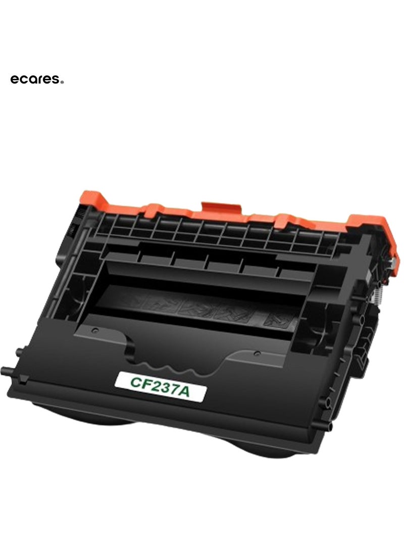 ECARES® Compatible Toner Cartridge Replacement for HP 37A CF237A use for HP Laser M607dn M607n M608dn M608n M609dh M609dn M631z M632fht M632h M633fh Printer (Black) - Image 1