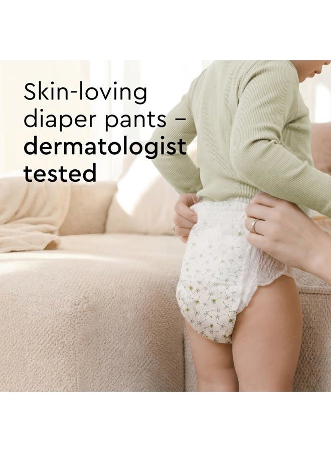 LILLYDOO Diaper Pants Toddlers - Size 6 (29+ lbs), Half-Monthly Supply (57 Count), Skin-Friendly, Ultrasoft, Chlorine-Free, Snug Fit & Absorbent Pull On Diapers - Image 3