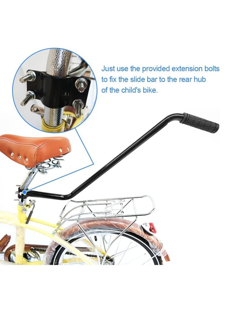 Excefore - Bike Training Handle, Bike Training Handle for Kids Trainer Balance Push Bar, Children Cycling Bike Safety Trainer Handle Balance Push Bar - Image 1