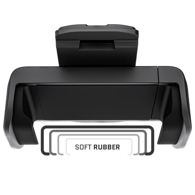 Ghostek UNIVERSAL HOLSTER with 360-Degree Swivel Belt Clip and Built-In Kickstand Designed to Fit Any Phone or Case up to 3.7-IN Wide with Rubberized Sides to Keep Your Device Secure (2nd-Gen) (Black) - Image 5