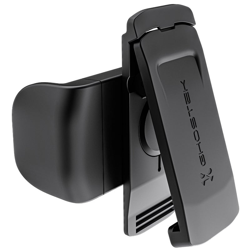 Ghostek UNIVERSAL HOLSTER with 360-Degree Swivel Belt Clip and Built-In Kickstand Designed to Fit Any Phone or Case up to 3.7-IN Wide with Rubberized Sides to Keep Your Device Secure (2nd-Gen) (Black) - Image 1