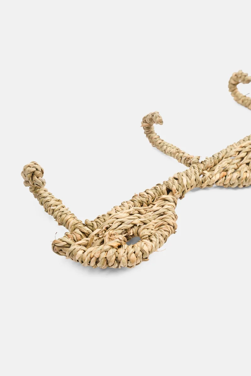 موي موتشو علاقة ملابس 50 × 11 سم، لون بيج