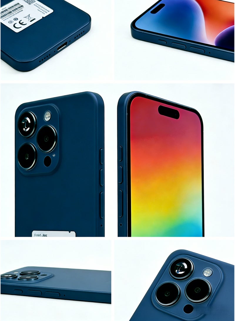 CCIT i16 Pro Max 5G Smartphone - 8GB RAM, 512GB ROM, 6.8" HD Screen, 6000mAh Battery - Deep Blue - Image 3