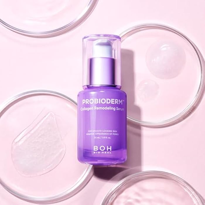 BIOHEAL BOH سيروم إعادة تشكيل الكولاجين BIOHEAL BOH Probioderm™ 1.01 أونصة سائلة (30 مل) | سيروم شد البشرة مع الكولاجين و 12 ببتيد لتضييق المسام والتنعيم | مرطب ورافع للعناية بالبشرة اليومية - Image 4