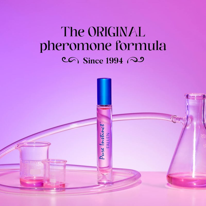 Pure Instinct FALLEN The Original Pheromone Infused Sprayer Perfume Cologne â€“ For Her - Eau de Parfum EDP for Women - 0.31 Fl Oz - Image 3