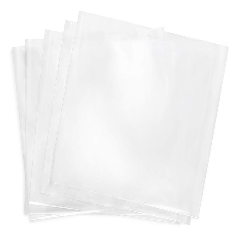 Morepack Shrink Wrap Bags,4x4 Inches 200 Pcs Clear PVC Heat Shrink Wrap for Packagaing Soap,Bath Bombs,Candles and Homemade DIY Projects - Image 1