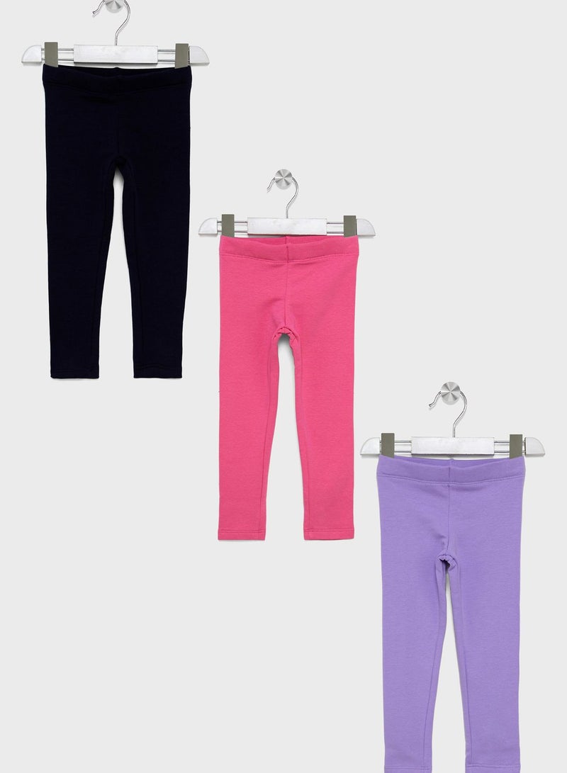H&M Kids 3 Pack Essential Leggings - Image 4