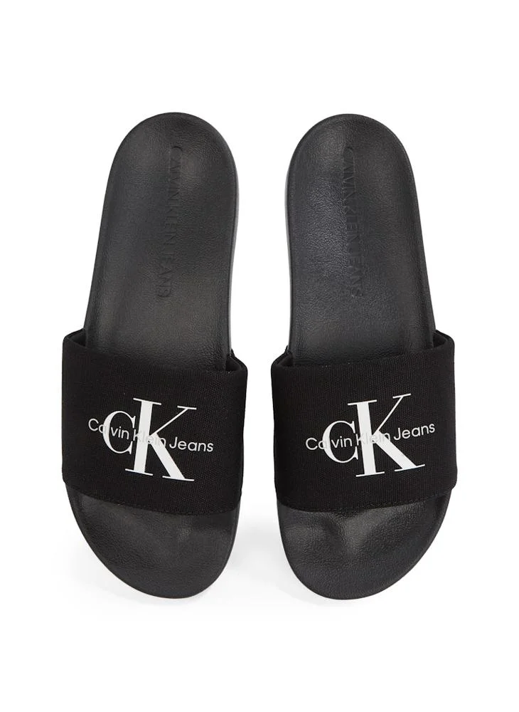 Calvin Klein Jeans Monogram Casual Slides