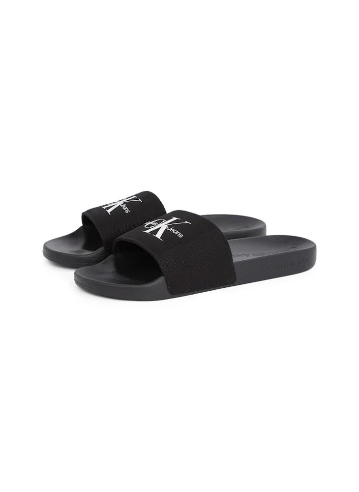 Calvin Klein Jeans Monogram Casual Slides