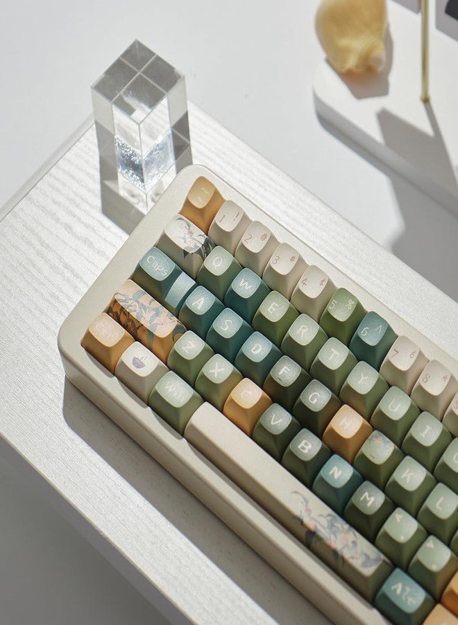 Sumgsn 156 Keys PBT Custom Keycaps URE Profile Dye Sub Keycap Set Fit for 60% 65% 75% 95% Cherry Mx Switches Mechanical Keyboard - Image 5