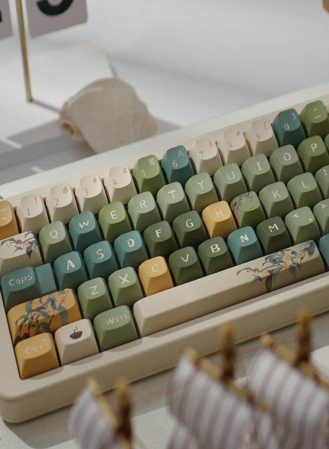Sumgsn 156 Keys PBT Custom Keycaps URE Profile Dye Sub Keycap Set Fit for 60% 65% 75% 95% Cherry Mx Switches Mechanical Keyboard - Image 2