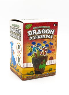 RMS Mini Garden Pot – 2 Assorted Designs – Grow, Paint, And Decorate Your Own Mini Garden – Unisex Gardening Kit  - Image 1