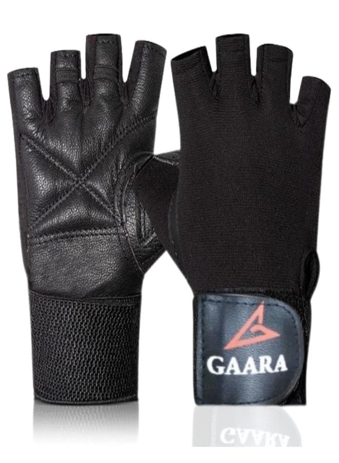 GAARA India Gym Gloves for Men with Wrist Support, Gym Gloves for Women for Weightlifting, Gloves for Gym Workout for Training, Exercise, Bike & Cycling Gloves, Sports Gloves (L) - Image 2