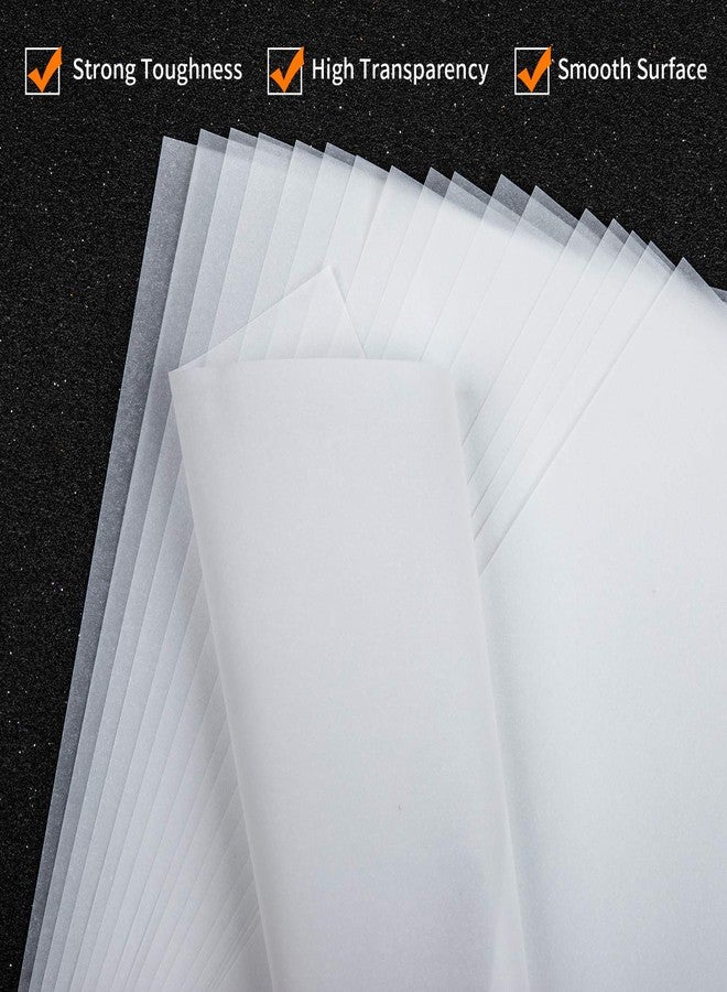 MyLifeUNIT Tracing Paper for Drawing, Translucent Vellum Paper 8.5 x 11 inches, 100 Sheets - Image 2