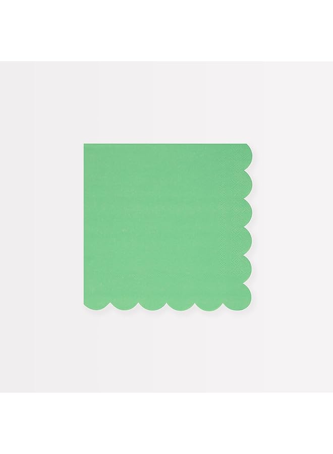 ميري ميري الزمرد الأخضر المناديل الصغيرة - Image 1