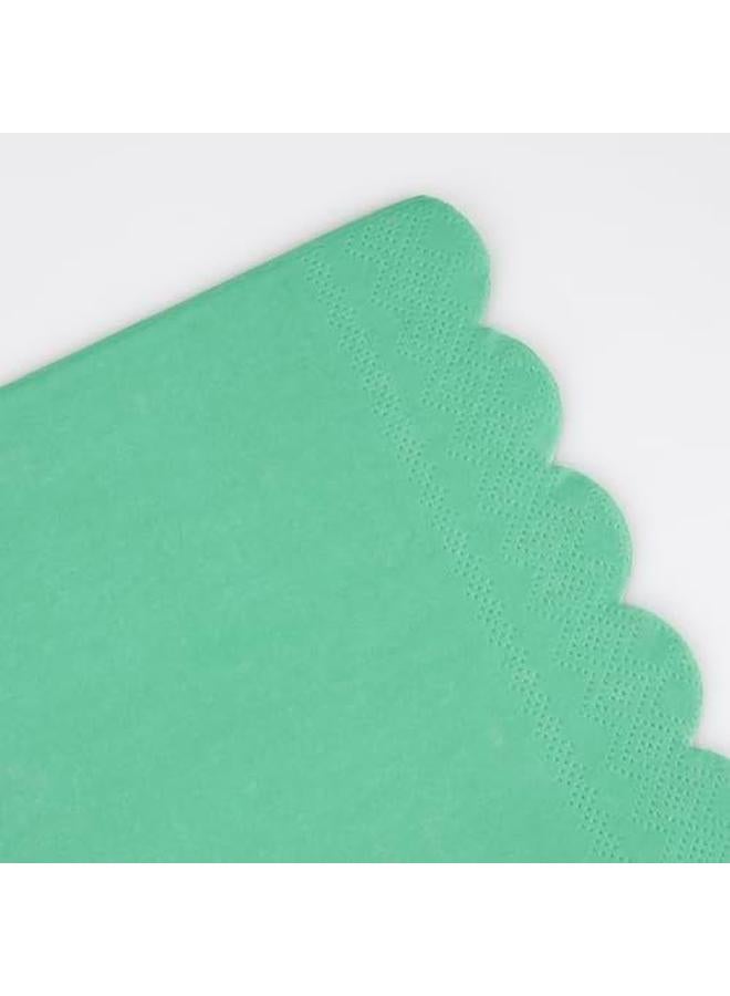 ميري ميري الزمرد الأخضر المناديل الصغيرة - Image 3