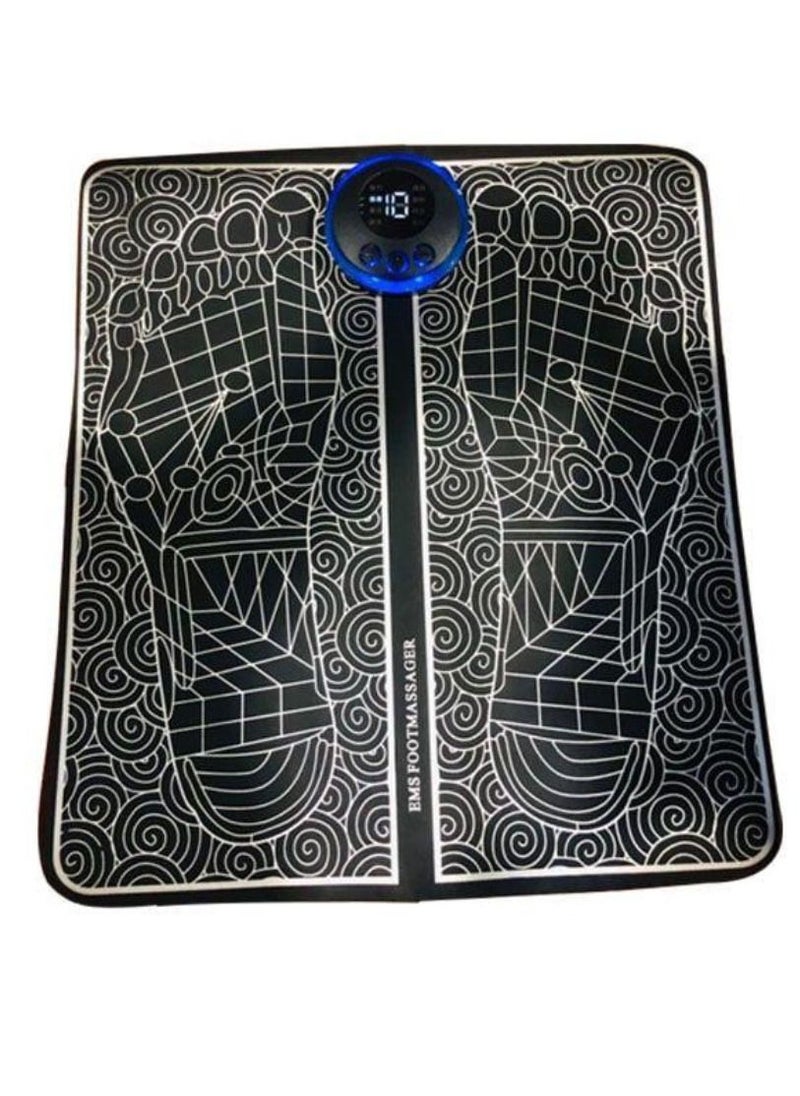 EMS Foot Massager Machine Folding Portable Electric Massage Mat Muscle Stimulator Electric Foot Massage For Men And Women  - Image 1