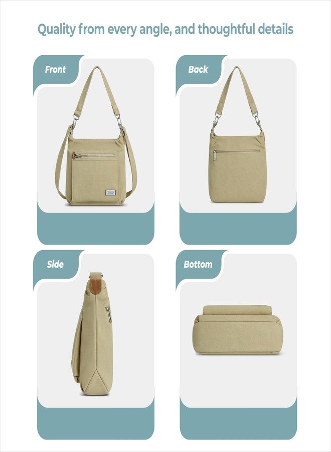 Travelon Heritage Anti-Theft Hobo, Natural - Image 5