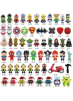 Generic Cute Doll U Disk Creative Mini Cartoon USB Enterprise Logo Bidding Gift U Disk PVC Soft Glue-Color:Mug Rabbit-Capacity:128GB  - Image 5