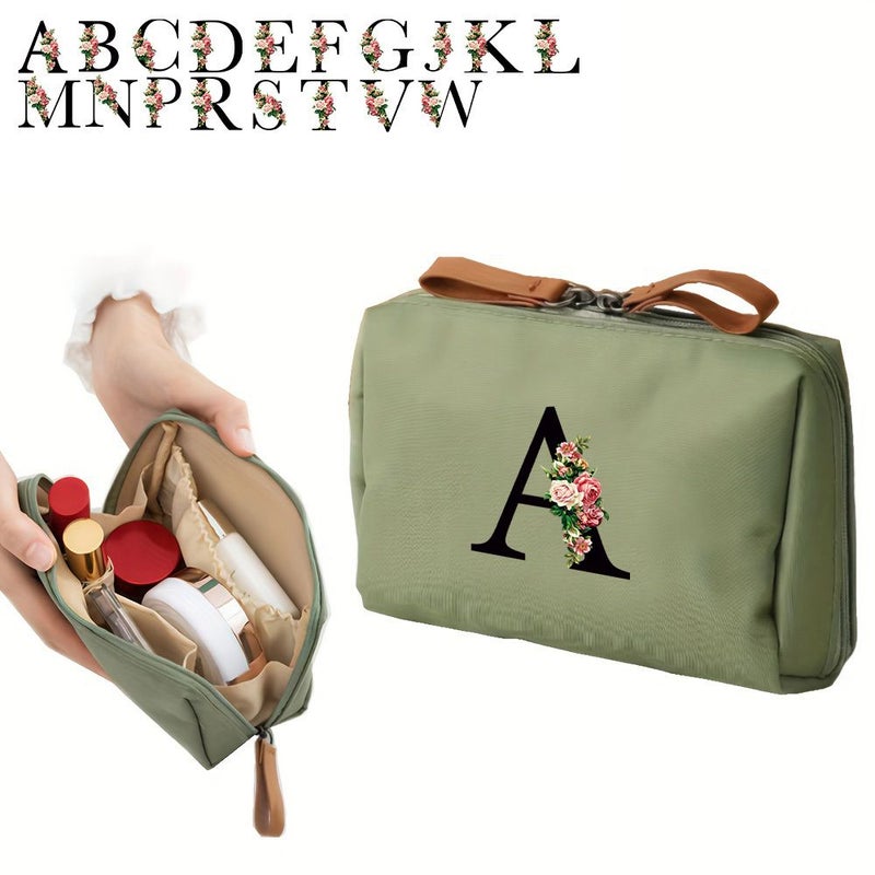 Travel Makeup Bag Colorful Cosmetic Pouch Multifunctional Organizer - Image 1
