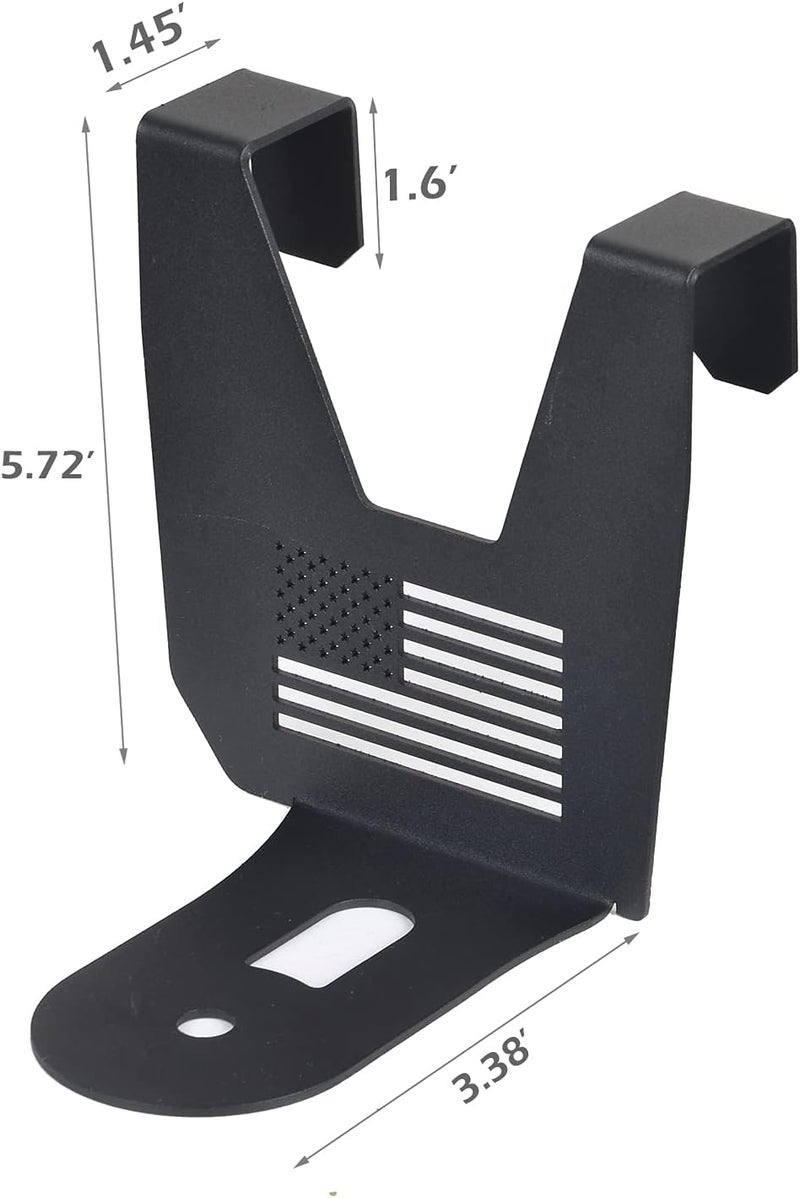 Goldfire 2 PCs USA Flag Cooler Mounting Brackets for Polaris RZR XP Turbo - Image 5