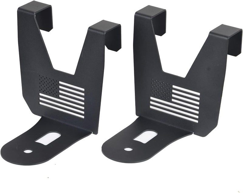 Goldfire 2 PCs USA Flag Cooler Mounting Brackets for Polaris RZR XP Turbo - Image 4