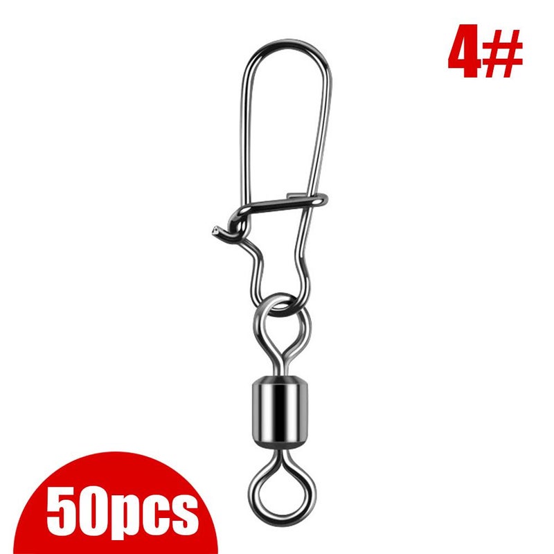 Wind Shark Lure Enhanced Pin Quick Connector High-Tension Figure-Eight Swivel American-Swivel Pin Fishing Tackle Accessories - Image 3