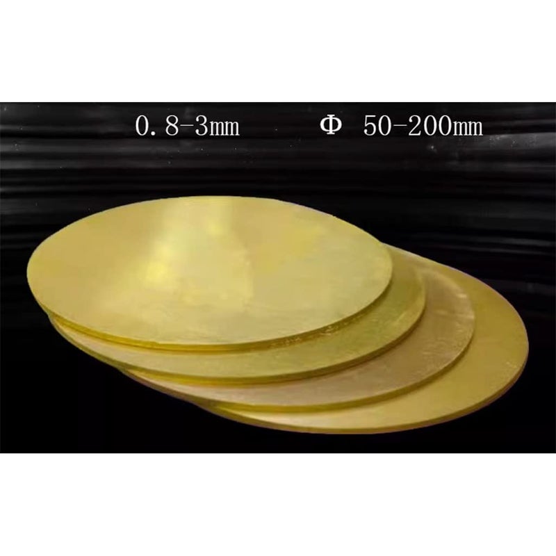 أقراص النحاس الأصفر H62 حشيات عالية القوة ومتينة 40x0 8mm 1 قطعة قطر من 20 مم إلى 200 مم - Image 4